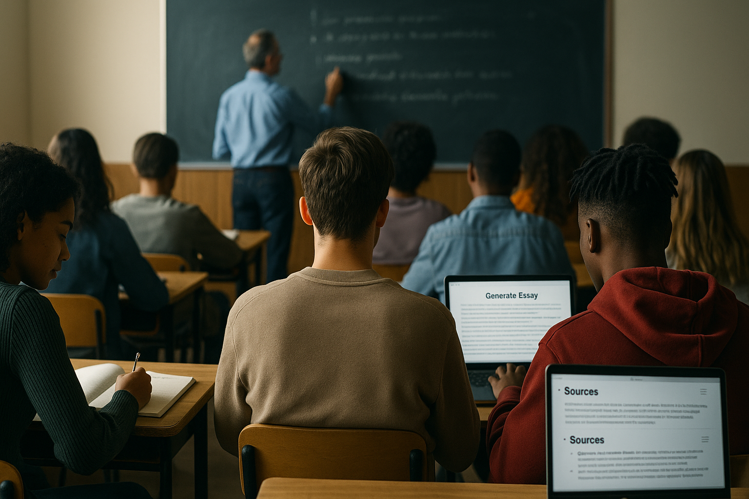 Como professor, preocupa-me o uso indevido da IA como atalho. Há alunos que tiram boas notas com trabalhos da ferramenta, mas não aprendem.
