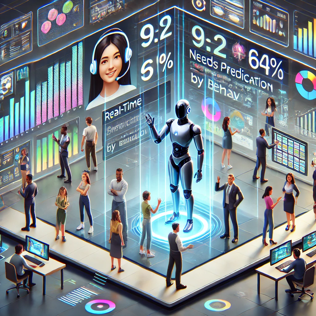 A inteligência artificial entra em cena, transformando desafios em oportunidades e otimizando cada interação de forma inteligente e contínua.