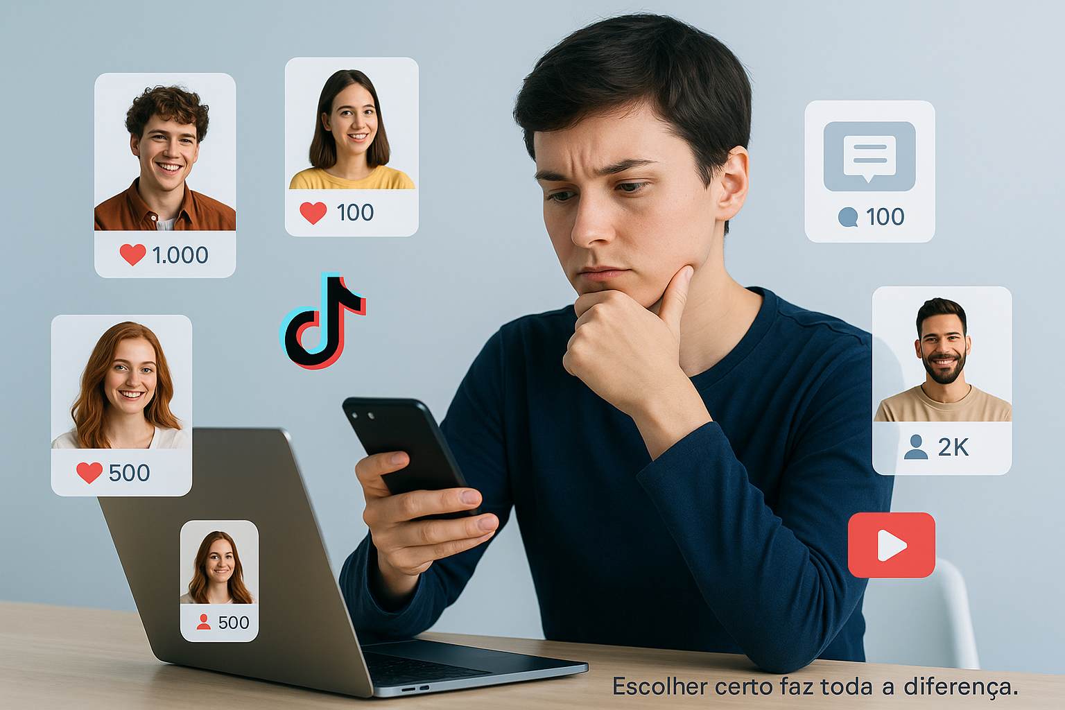 Aprenda como escolher o influencer certo para sua marca. Veja dicas práticas para avaliar público, engajamento, reputação e gerar resultados reais.
