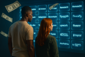 30 Sites para Trabalho Remoto e Ganhar em Dólares (2025)