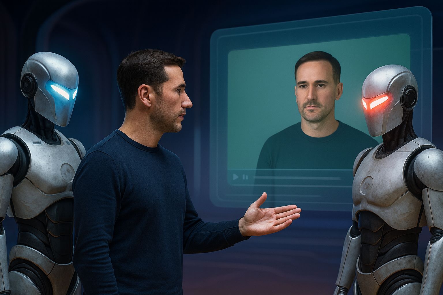 Foi aí que descobri que dava para juntar ChatGPT e HeyGen: uma foto, um texto e duas ferramentas de inteligência artificial. Neste post, vou te mostrar exatamente como faço esse fluxo, passo a passo, para você copiar, adaptar e testar.