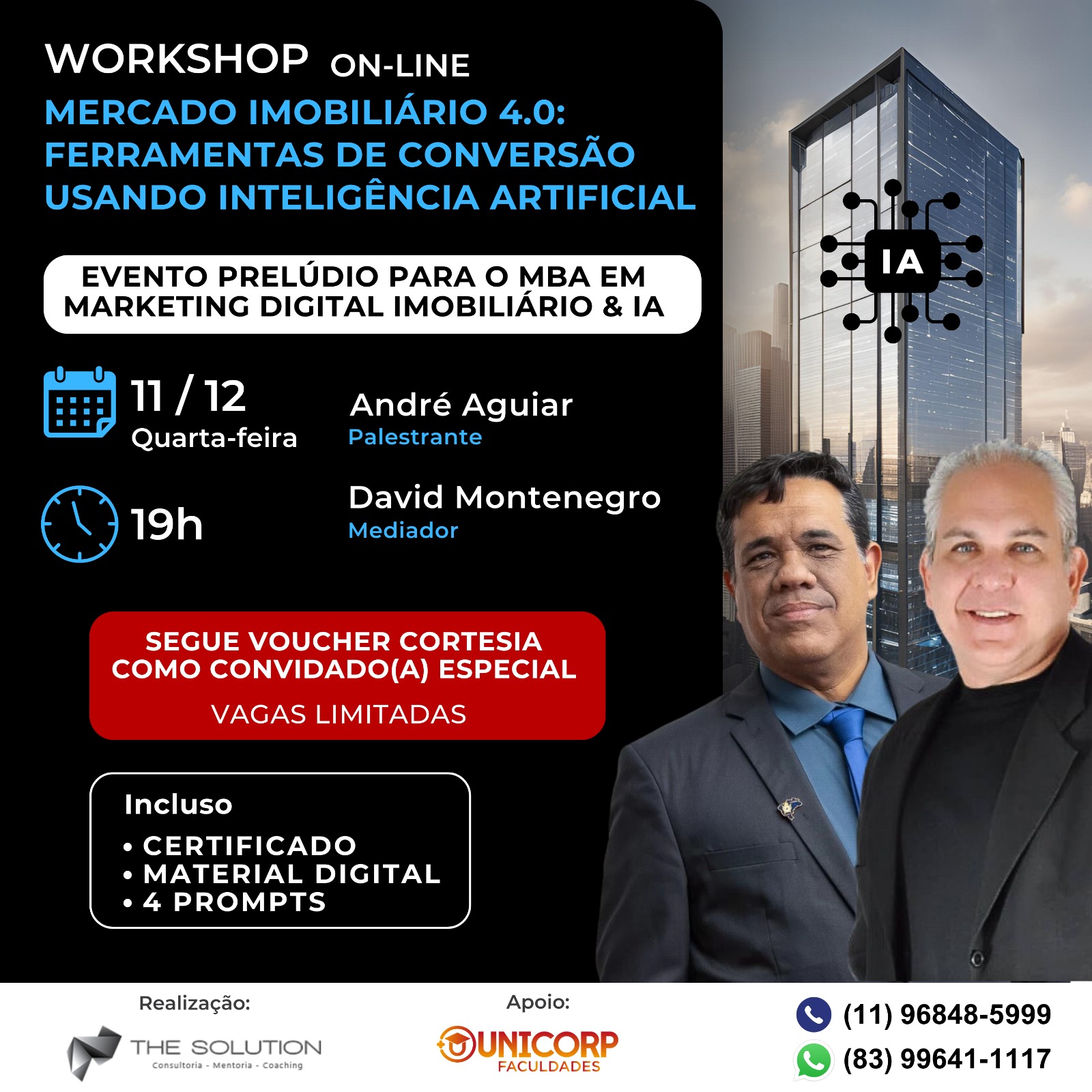 Workshop sobre o Futuro do Mercado Imobiliário com Inteligência Artificial